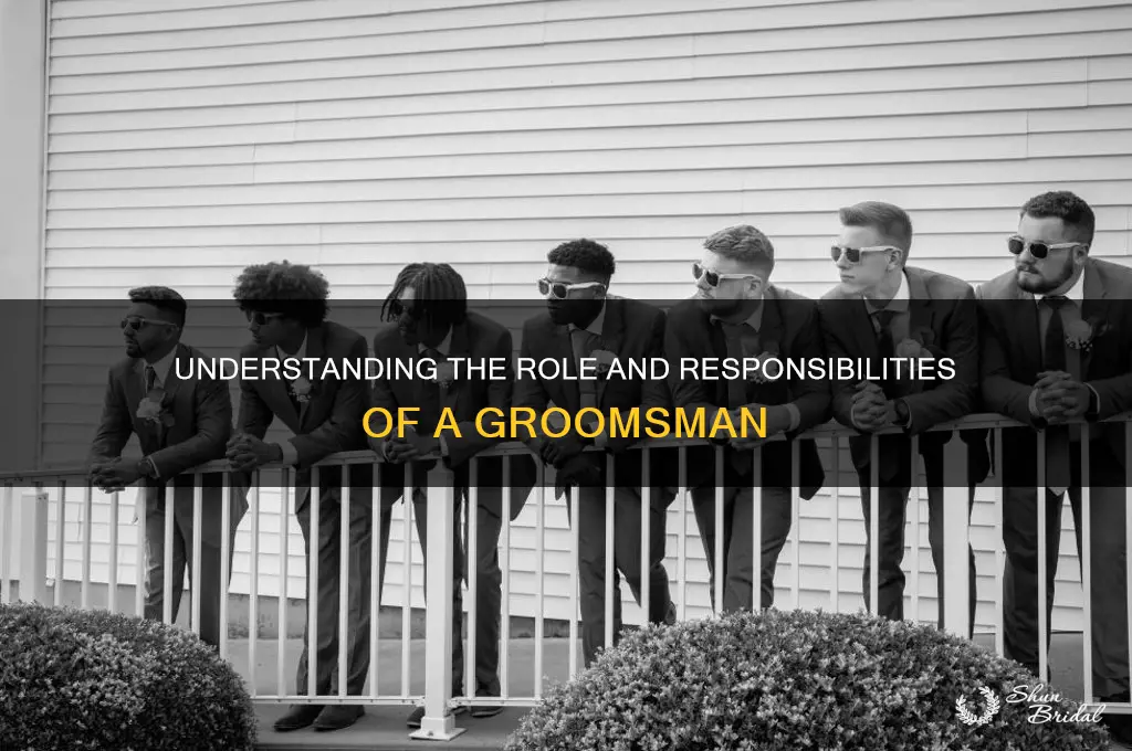 what is a groomsman