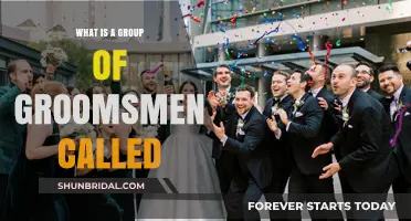 What’s the Collective Term for Groomsmen in a Wedding Party?