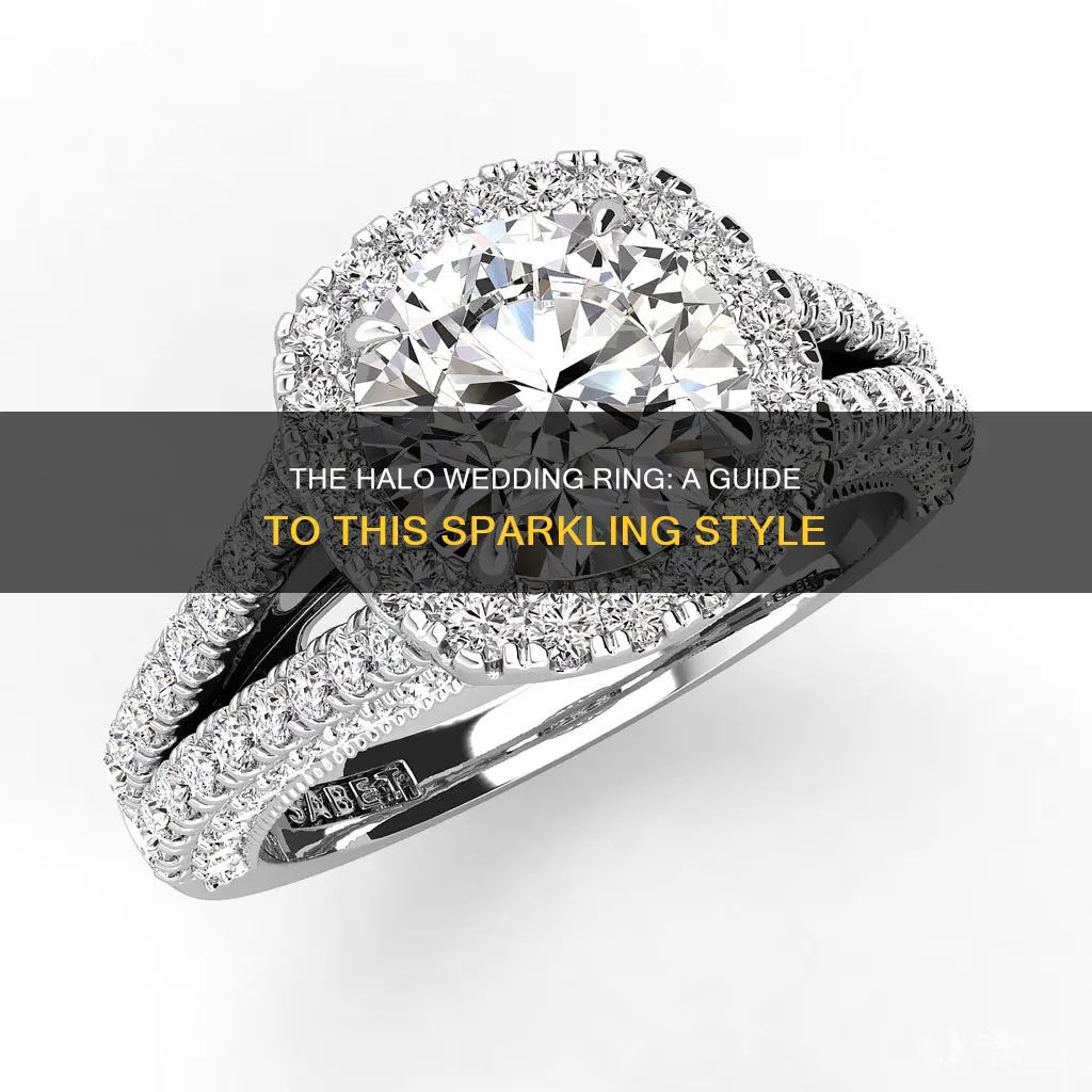 what is a halo wedding ring