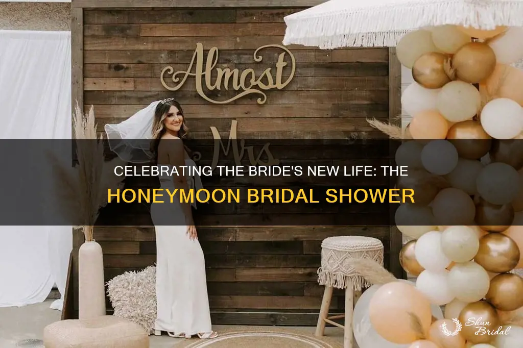 what is a honeymoon bridal shower