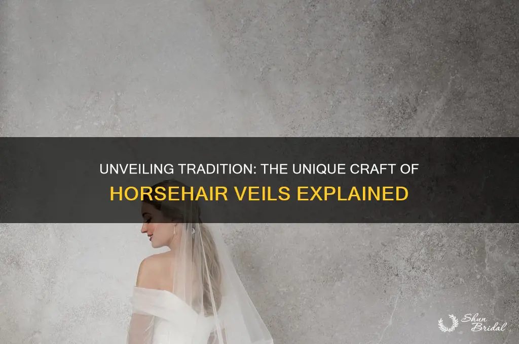 what is a horsehair veil