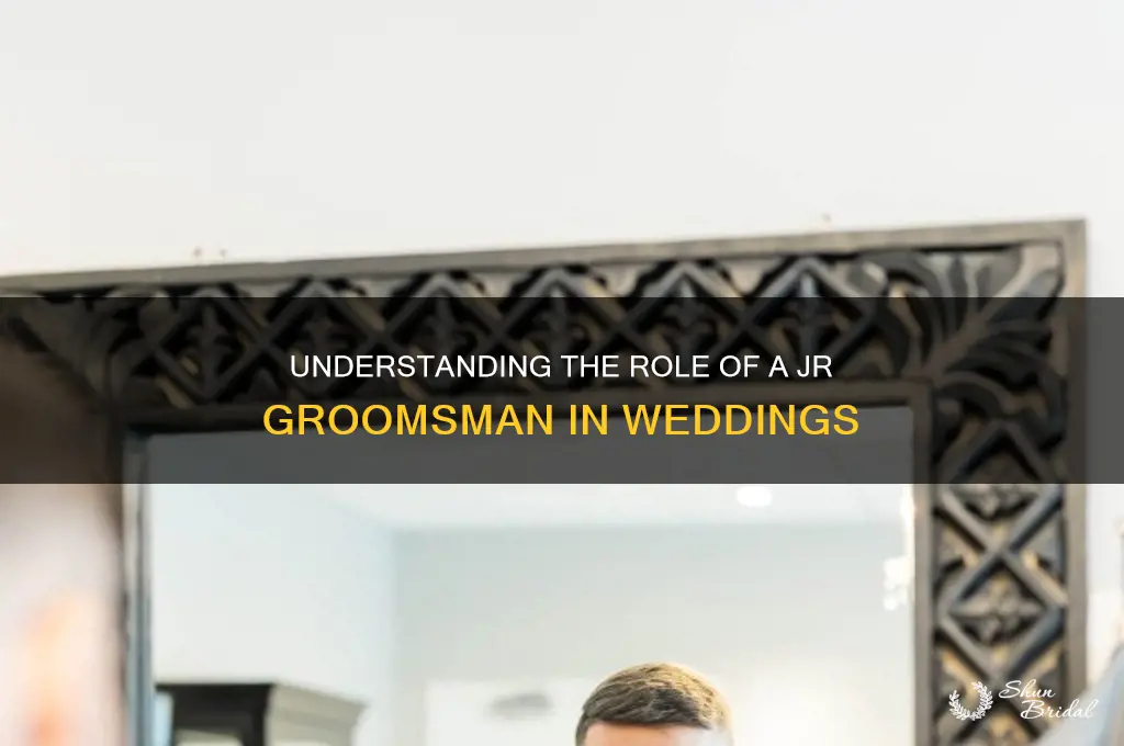 what is a jr groomsman