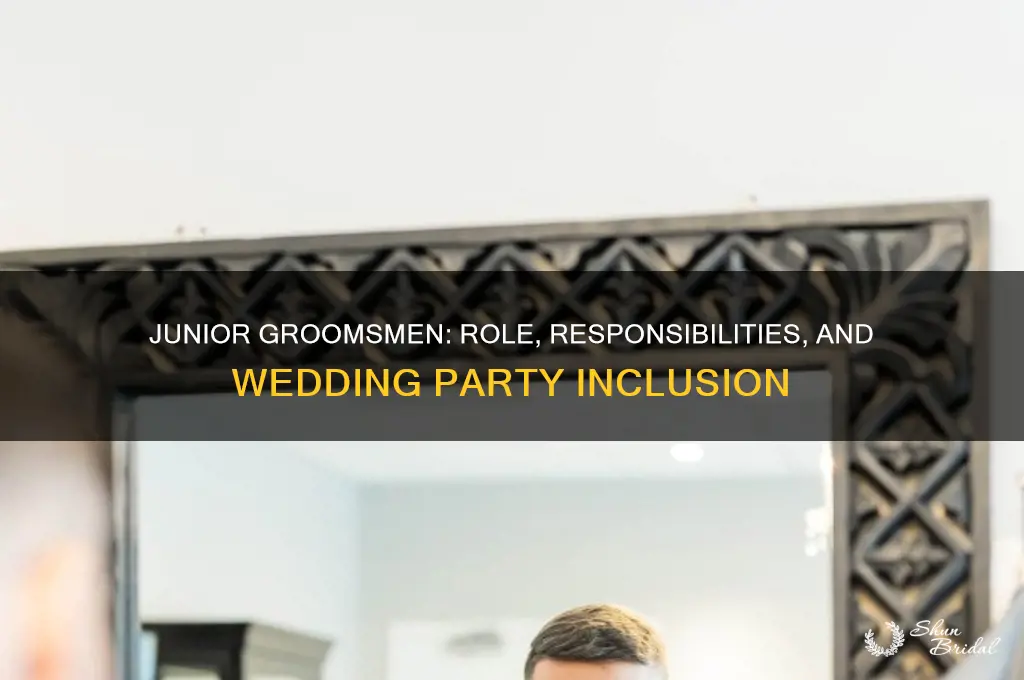 what is a junior groomsmen