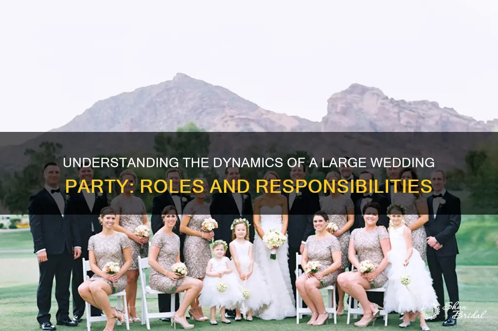 what is a large wedding party