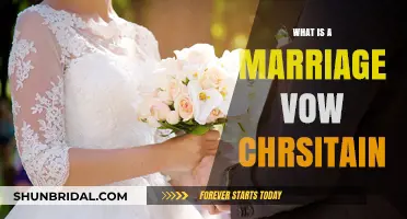 Understanding Christian Marriage Vows: Sacred Promises and Lifelong Commitment