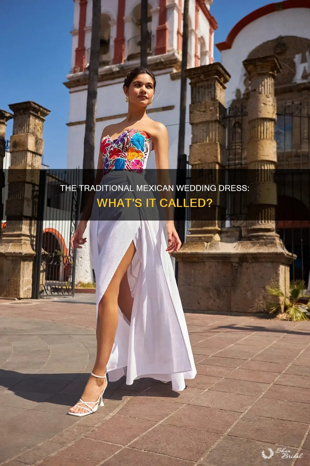 what is a mexican wedding dress called