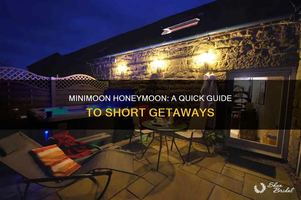 what is a minimoon honeymoon
