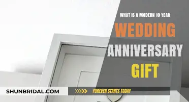 Modern 10-Year Wedding Anniversary Gift Ideas for Couples
