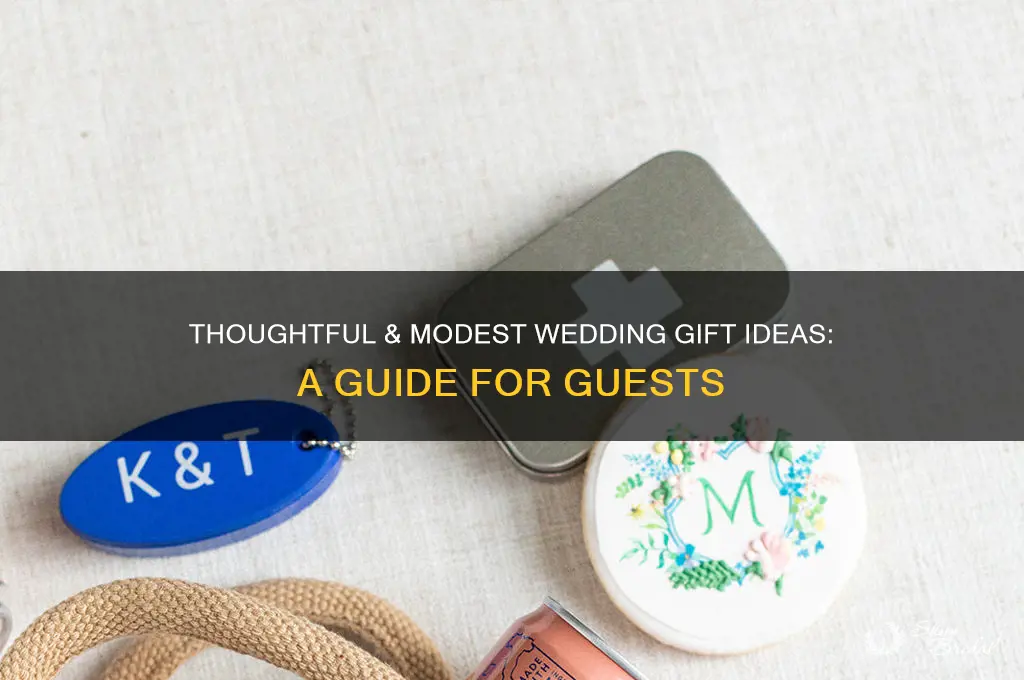 what is a modest wedding gift