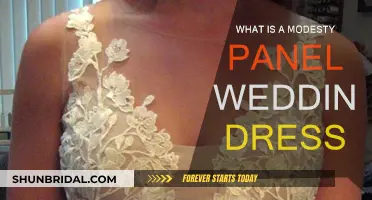 The Magic of Modesty Panels in Wedding Dresses