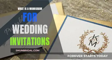 Monogram Magic: Enhancing Wedding Invites with Timeless Tradition