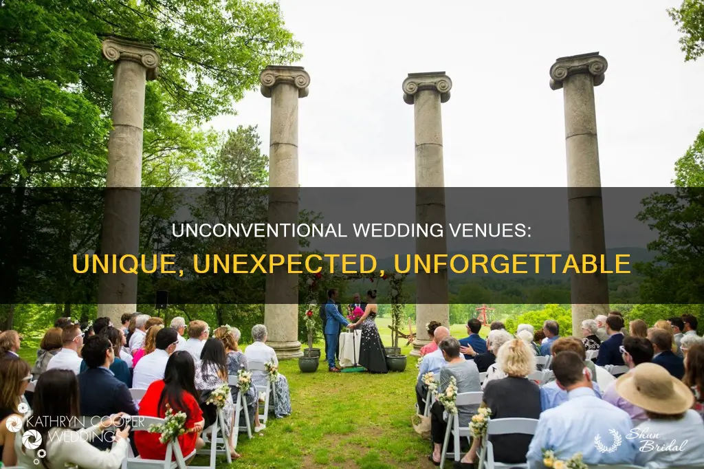 what is a non traditional wedding venue