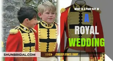 Understanding the Role of a Page Boy in Royal Weddings