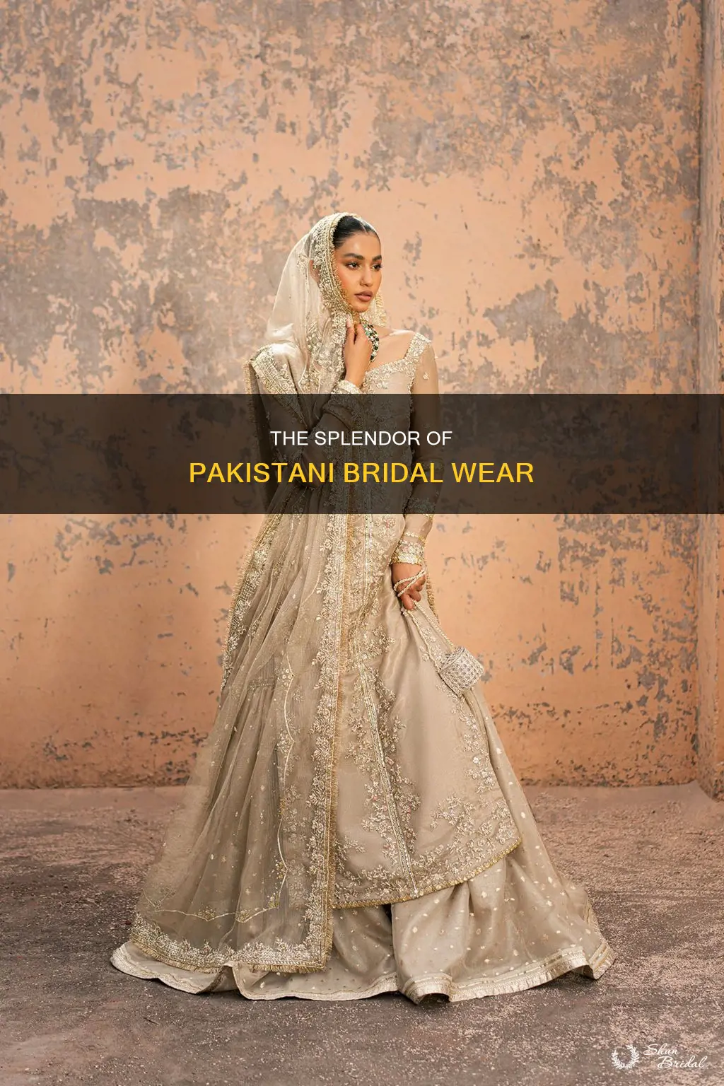 what is a pakistani wedding dress called