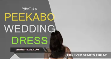 Peekaboo Wedding Dresses: Sheer Style for Brides