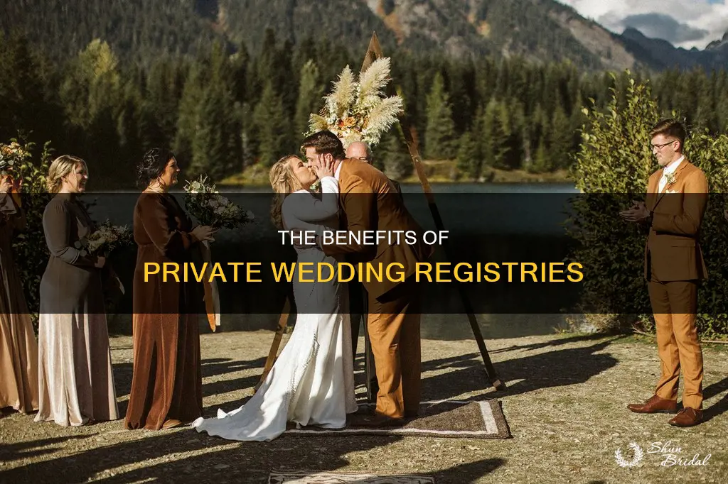 what is a private registry for wedding