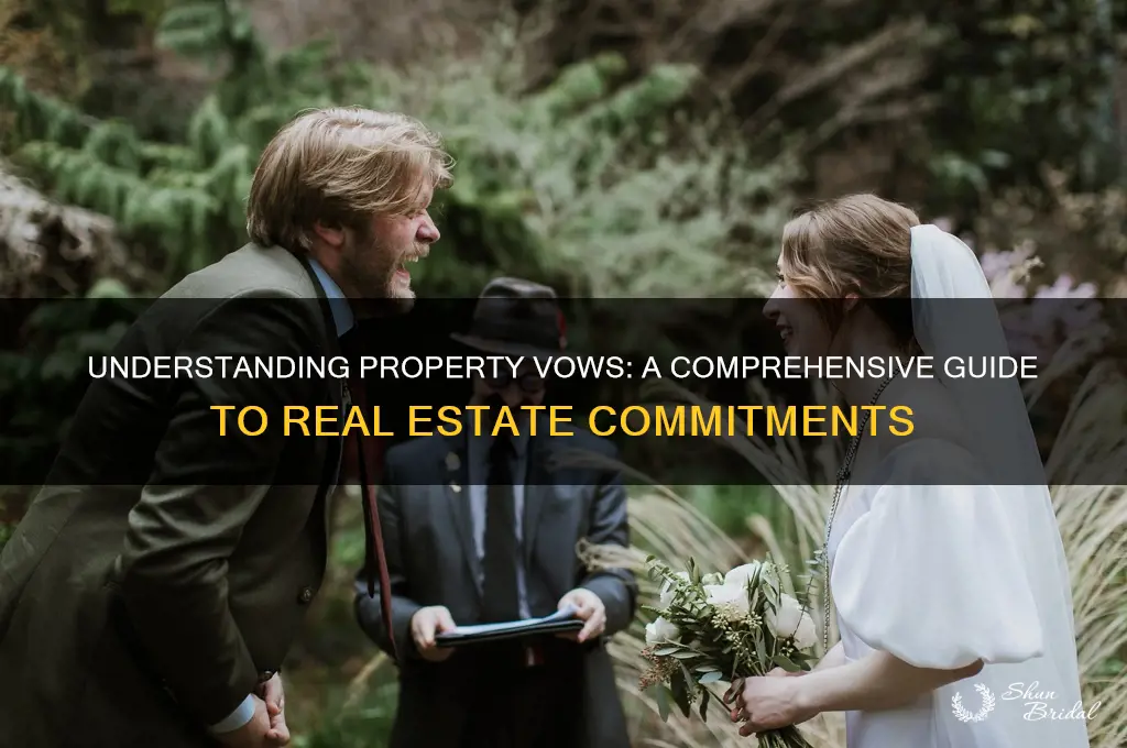 what is a property vow