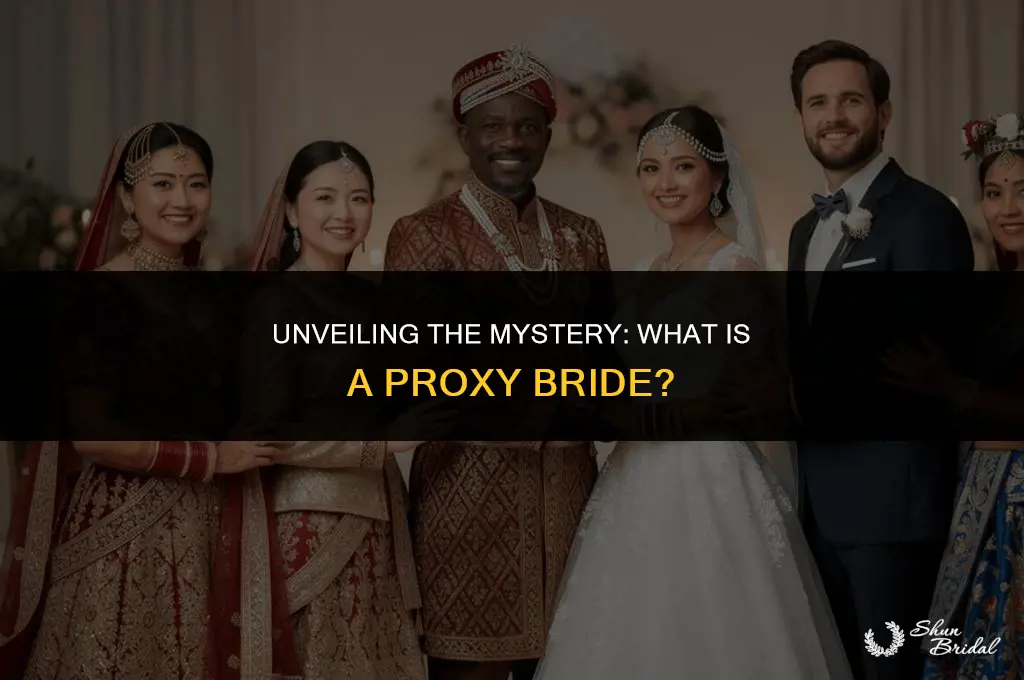 what is a proxy bride