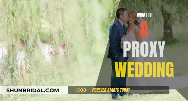 Proxy Weddings: Legally Tying the Knot from Afar