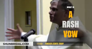 Understanding Rash Vows: Impulsive Promises and Their Consequences Explained