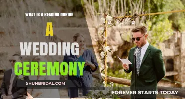 Understanding the Significance of a Wedding Ceremony Reading