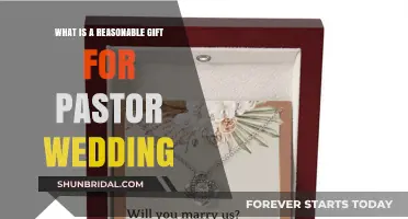 Thoughtful Pastor Wedding Gift Ideas: A Guide to Showing Gratitude