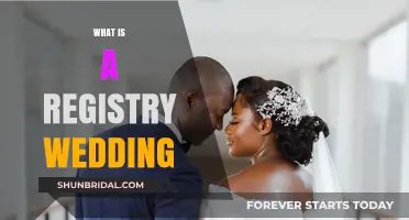 Registry Weddings: Legally Binding, Stress-Free Nuptials