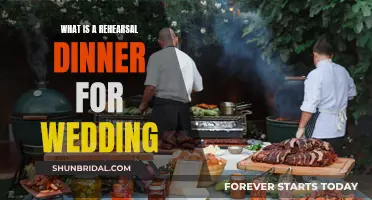Rehearsal Dinner: Wedding Eve Warm-up