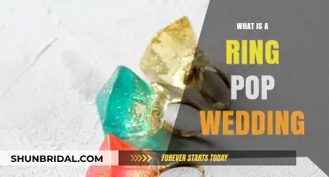 A Sweet Commitment: Ring Pop Wedding