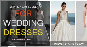 Selecting the Right Sample Size for Your Wedding Gown