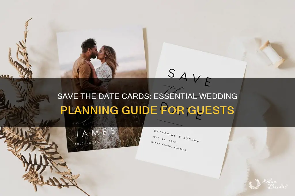 what is a save the date cards for weddings
