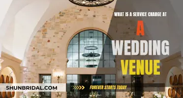 Understanding Wedding Venue Service Charges