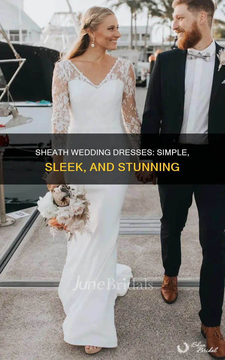 what is a sheath wedding dress