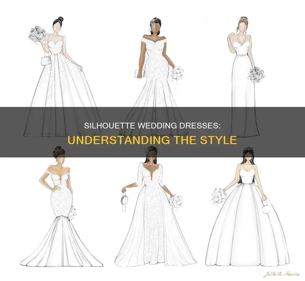 what is a silhouette wedding dress