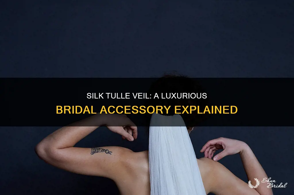 what is a silk tulle veil