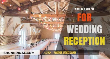 Understanding Wedding Reception Site Fees