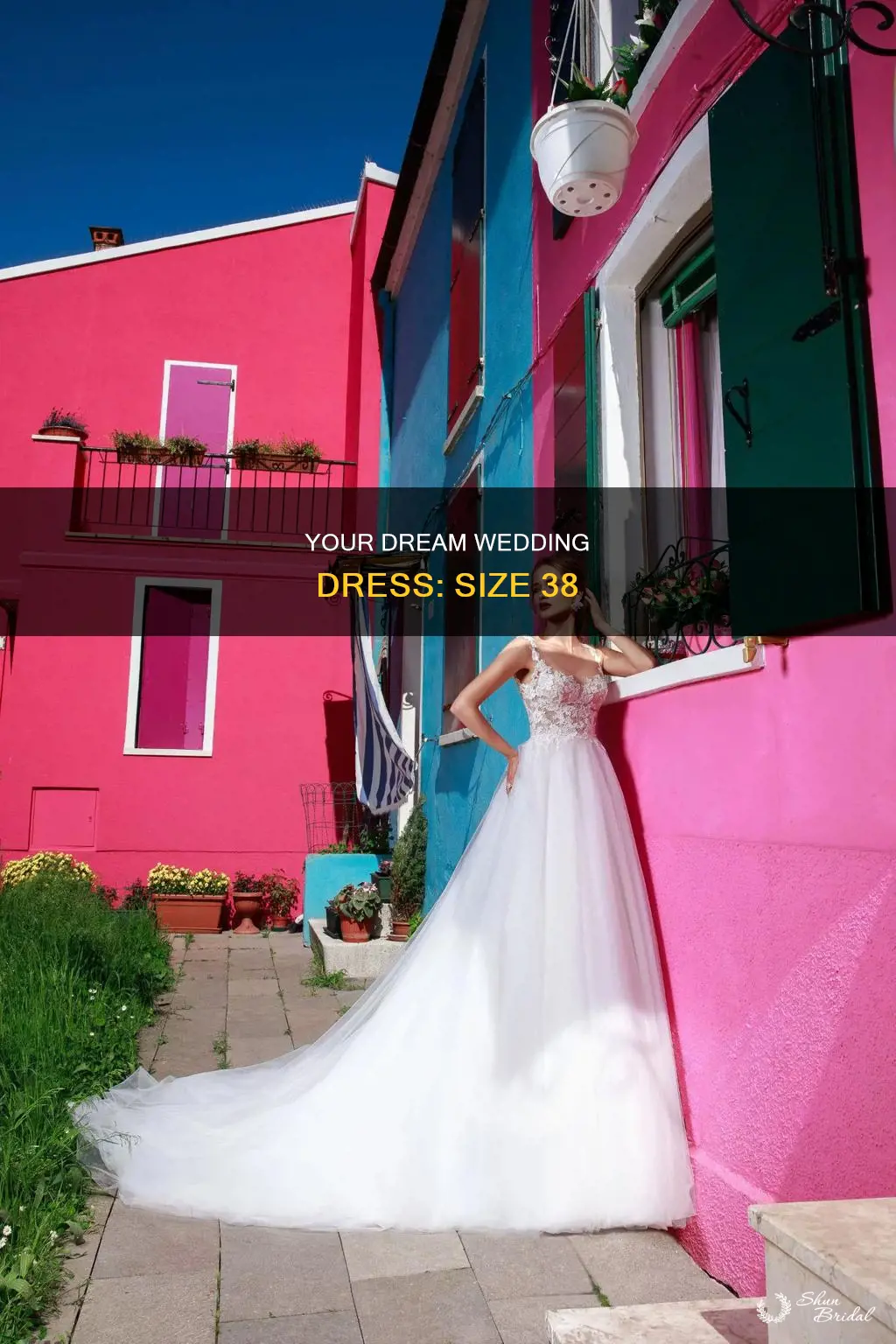 what is a size 38 in wedding dress