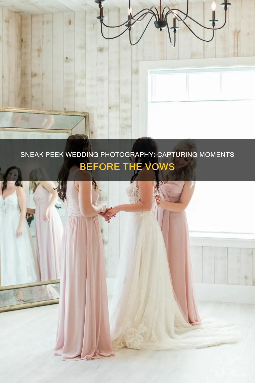 what is a sneak peak wedding photography