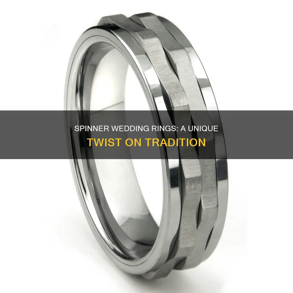 what is a spinner wedding ring