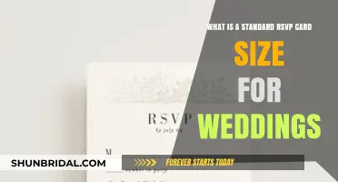 Perfect Wedding RSVP Card Size: Standard Dimensions Guide for Invitations