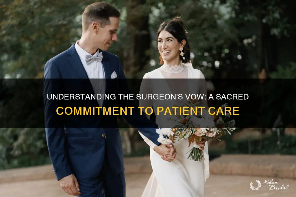 what is a surgians vow