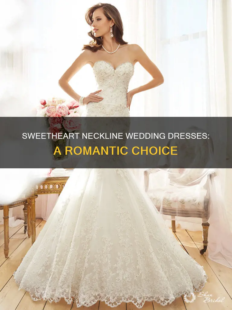 what is a sweetheart neckline wedding dress