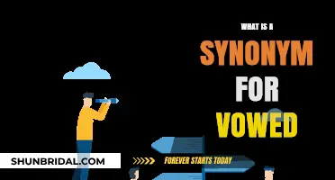 Exploring Synonyms for Vowed: Discovering Alternative Words for Commitment