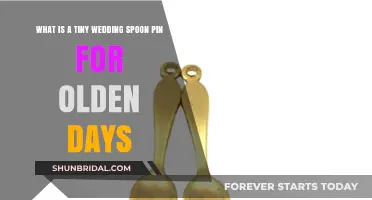 Tiny Wedding Spoon Pins: Unveiling Olden Days' Romantic Traditions