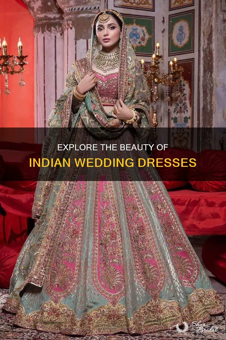 what is a traditional indian wedding dress called