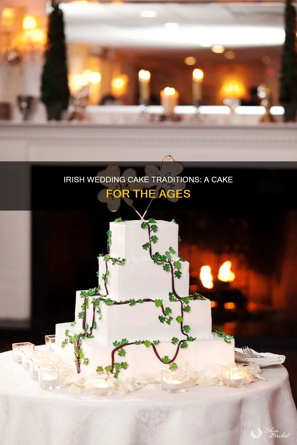 what is a traditional irish wedding cake