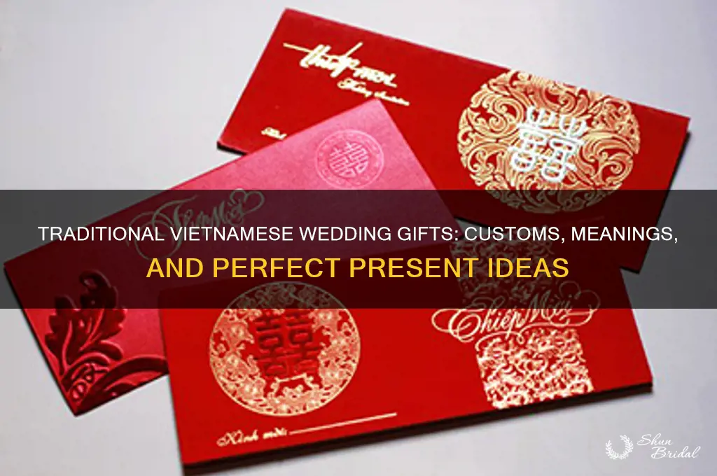 what is a traditional vietnamese wedding gift