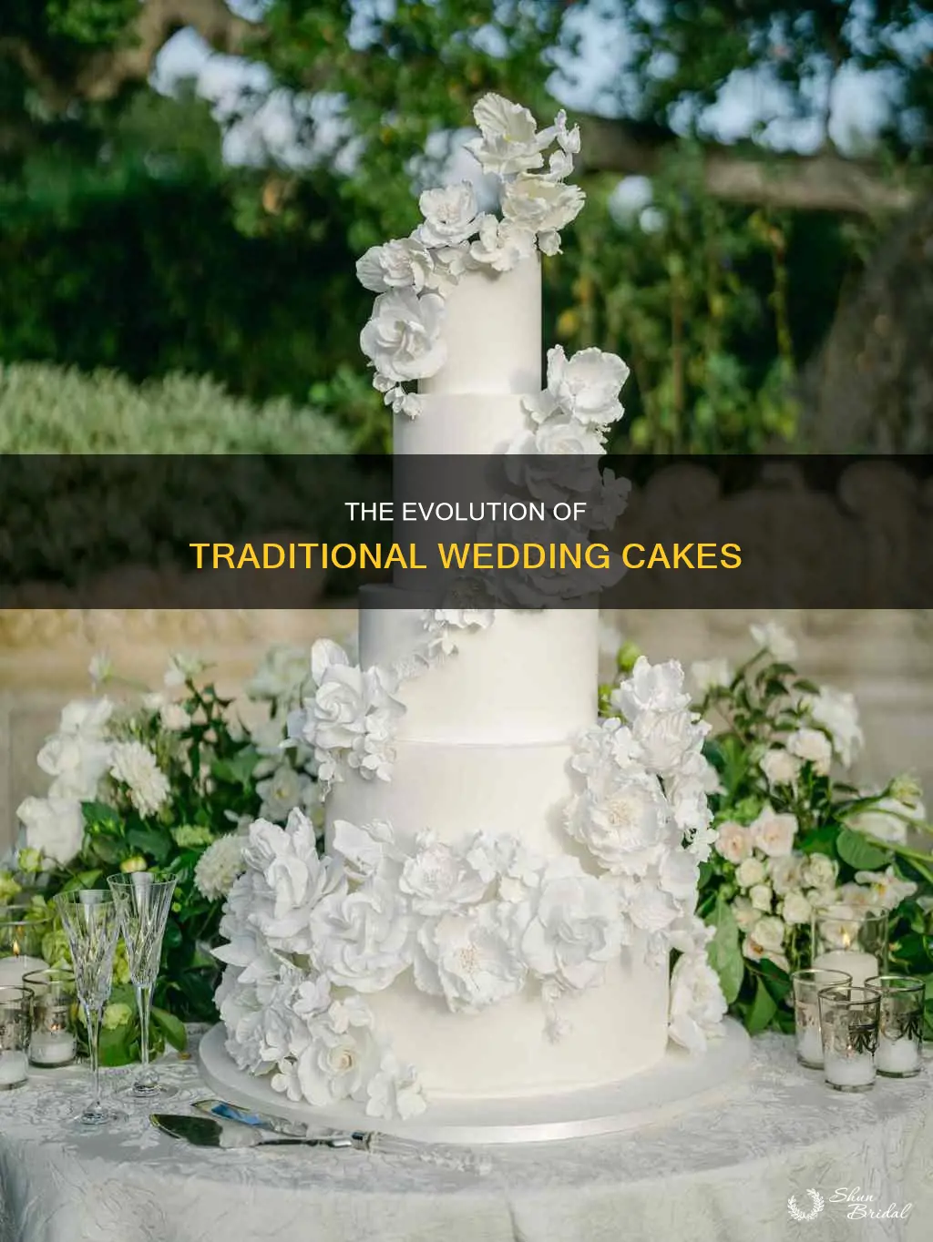 what is a traditional wedding cake