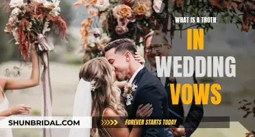 The Troth: A Promise of Commitment in Wedding Vows