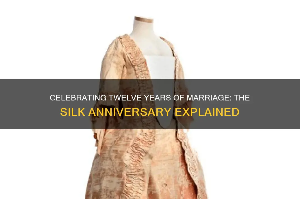 what is a twelfth wedding anniversary called